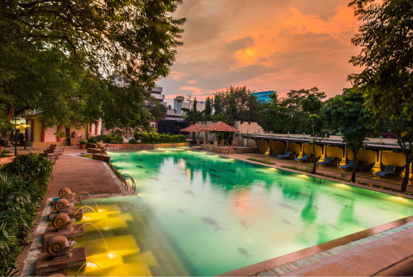 Poolside at Residency Club