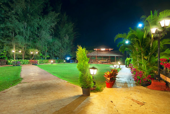 Lawn at The Lagoona Resort