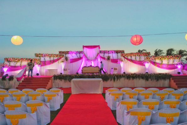 Beach Lawn at Blue Lagoon Wedding Complex