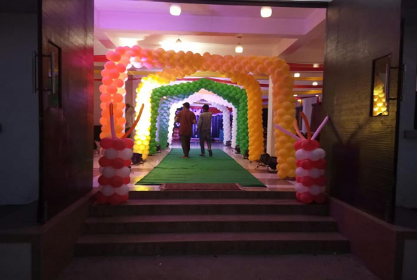 Banquet Hall at Aoris Villa Lonavala