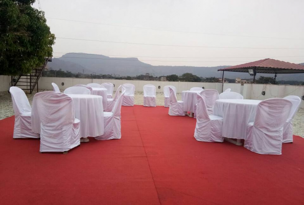 Party Lawn at Aoris Villa Lonavala