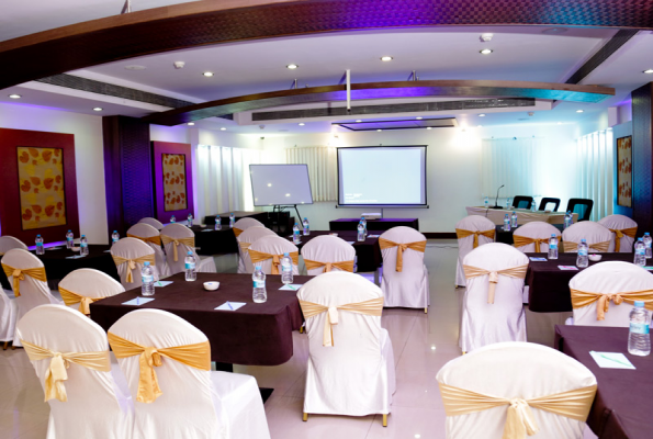 Cascade Conference Hall at Hotel Abhimaani Vasathi