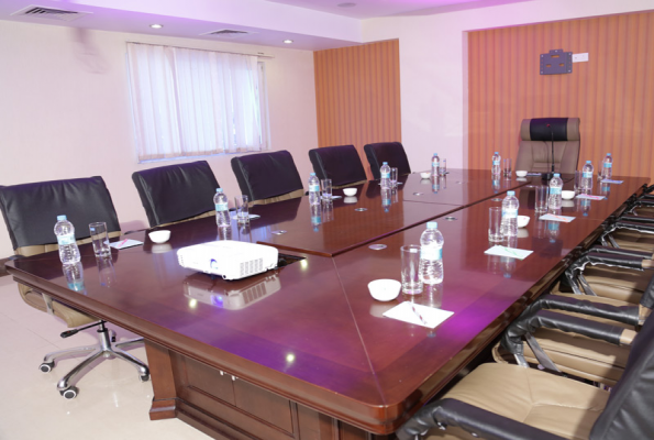 Cascade Conference Hall at Hotel Abhimaani Vasathi