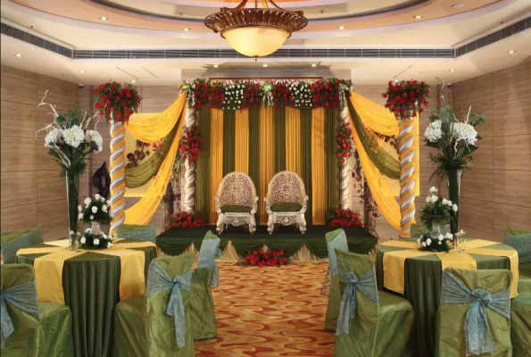 Madhuban Banquet Hall at Nidhivan Sarovar Portico