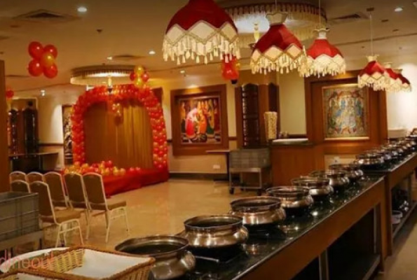 Dinning Hall at Annalakshmi Restaurant