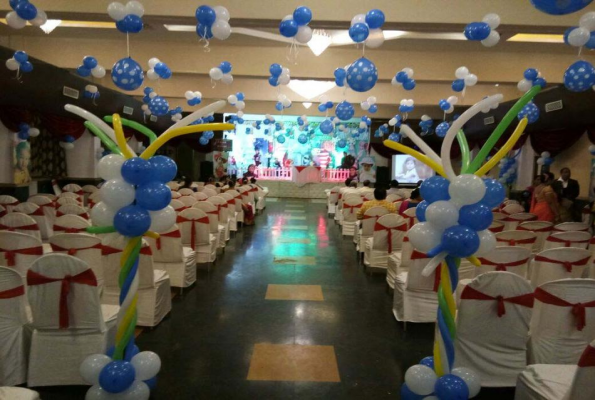 Party Hall Theme at Palm Beach Lawn & Banquets