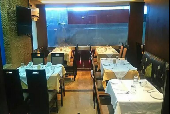 Restaurant at Sampoorna Hotel