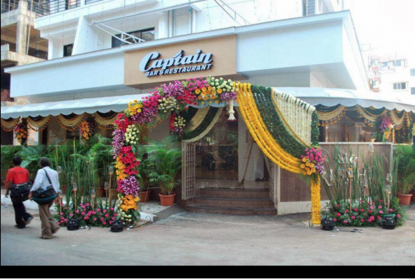 Captain Bar & Restaurant at Hotel Risshi Residency
