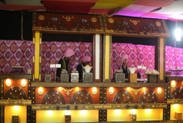 Dining  Area at Shubharambh Bandquet Hall