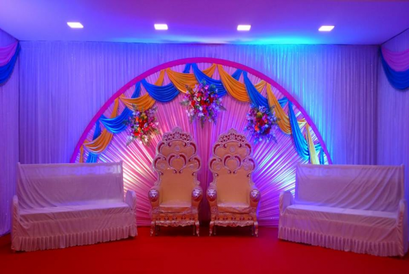 Banquet Hall at Krishna Leela Banquet Hall.