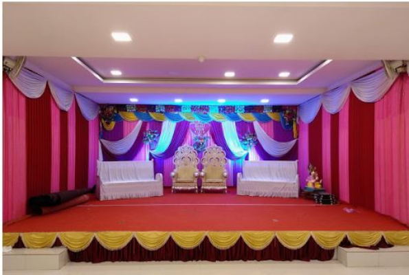 Banquet Hall at Krishna Leela Banquet Hall.