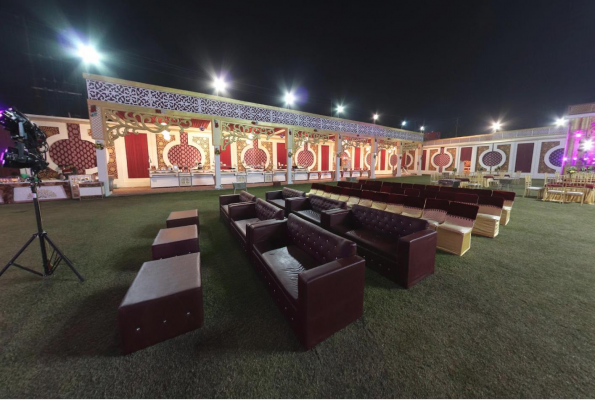 Lawn at Bling Palace