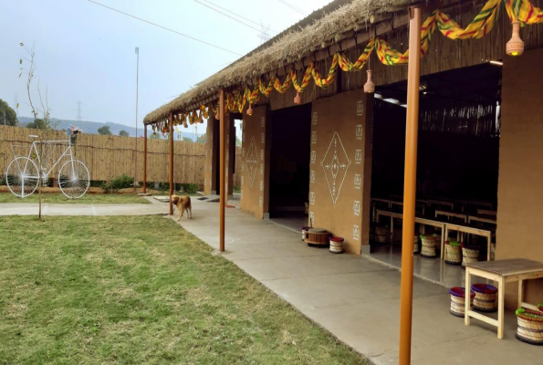 Pool Side at Madhavgarh Farms