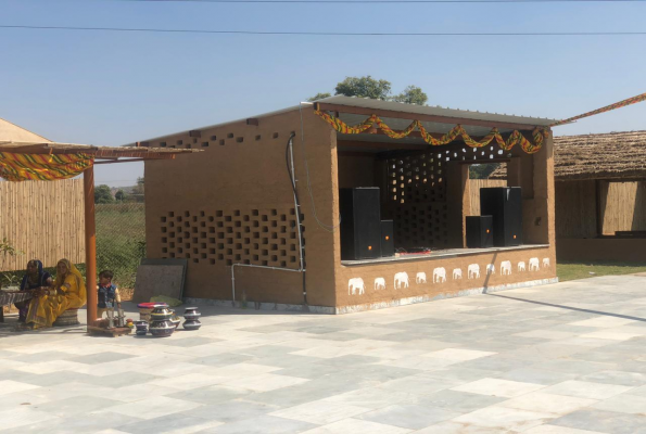 Pool Side at Madhavgarh Farms