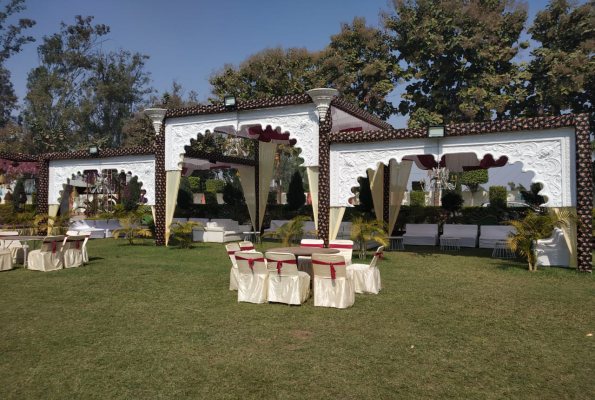 Garden Area at Madhavgarh  A Village Theme Farm & Resort