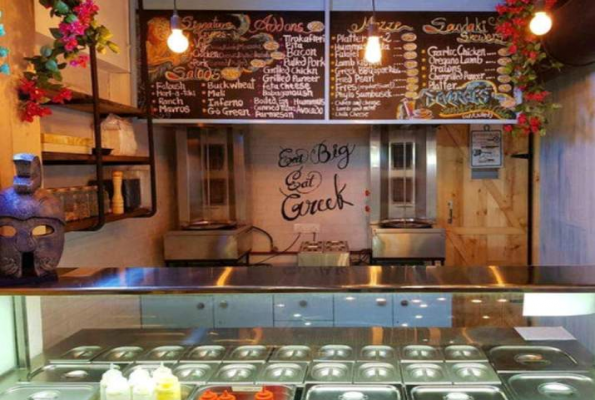 Resturant at Greek Gyros