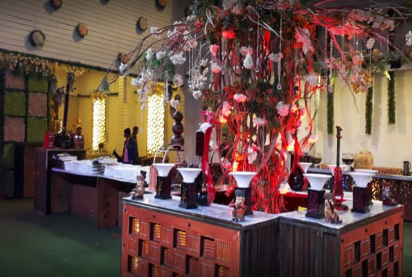 Open Terrace at Ganpati Banquets