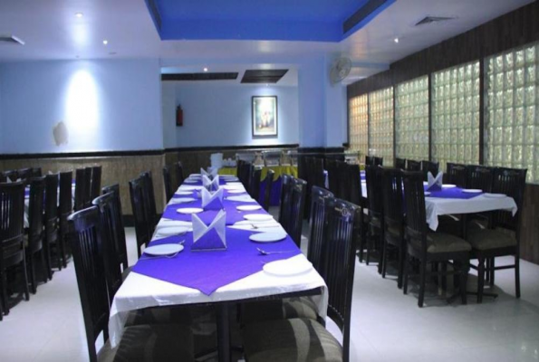 Restaurant at Hotel Abhay Palace