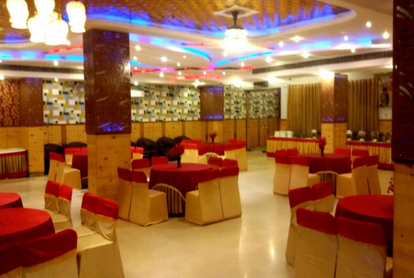 Party Hall Space Area at Sr Andhra Spicy House