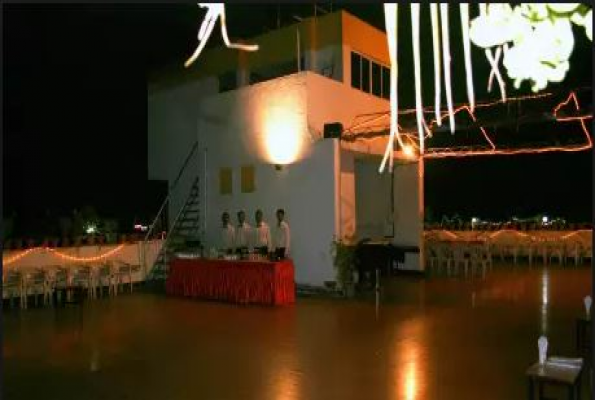 Terrace at Zambre Palace