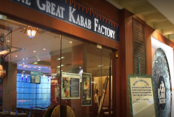 Resturant at The Great Kabab Factory
