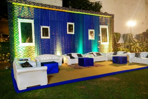 Hall 1 & 2 & Lawn at The Uttsav