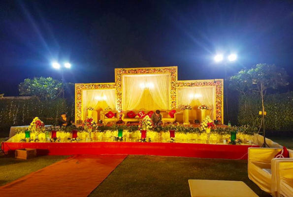 Hall 1 & 2 & Lawn at The Uttsav