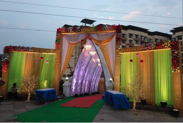 Marriage Lawn 1 at Rishivan Resort