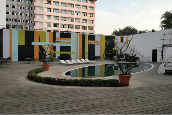 Pool Area at The Park Hotels