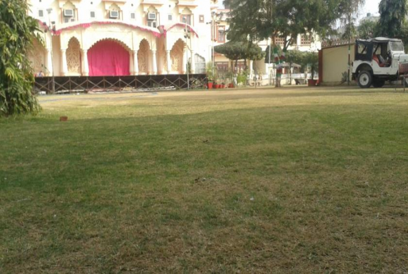 Hall at Mahal Rajwada Resort