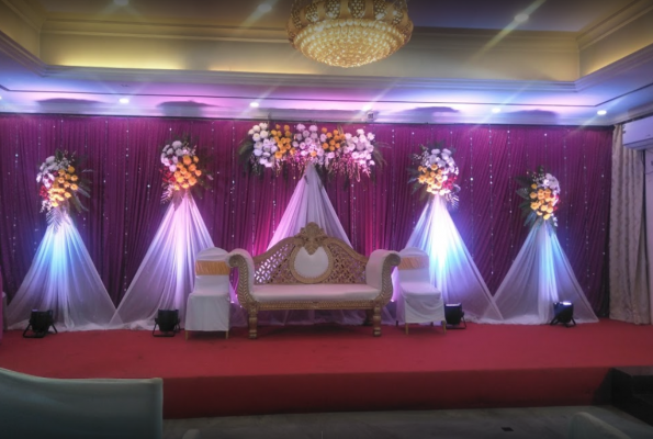 Wedding Area at Celebrations A.c. Banquet Hall
