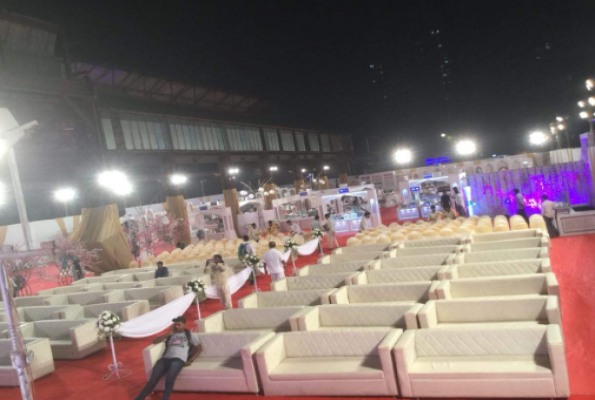 Party Space Hall at Jalsa Open Air Banquet