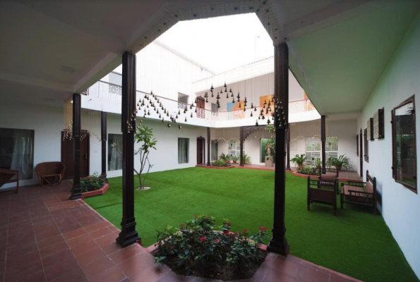 Courtyard at Vedas Celebrations