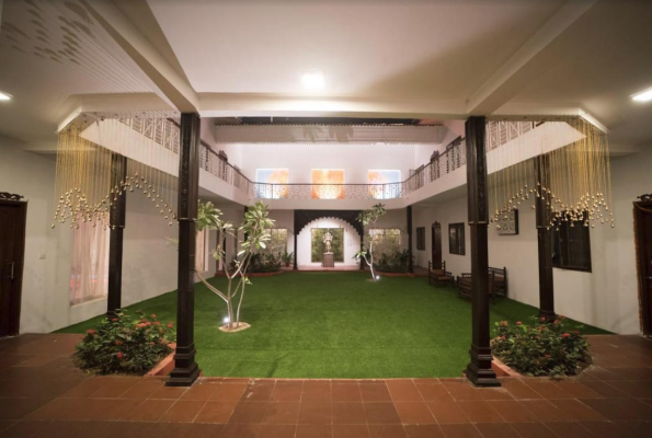 Courtyard at Vedas Celebrations