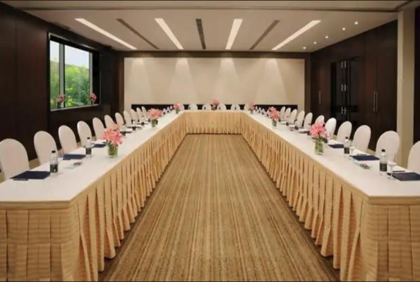 Boardroom at Hilton Bangalore Embassy Golflinks