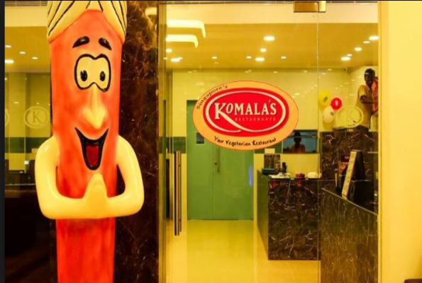 Restaurant at Komalas Restaurant