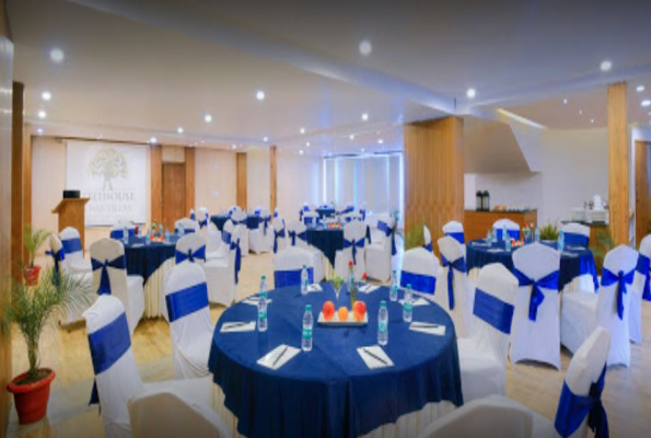 Banquet Hall at Treehouse Chail Villas