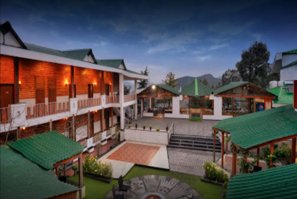 Banquet Hall at Treehouse Chail Villas