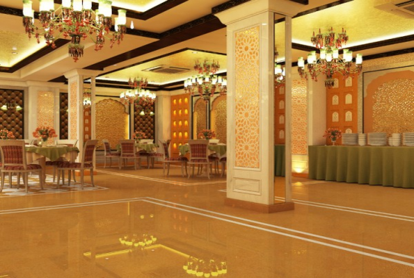 Darbaar Banquet Hall at Laxmi Palace Heritage Boutique Hotel