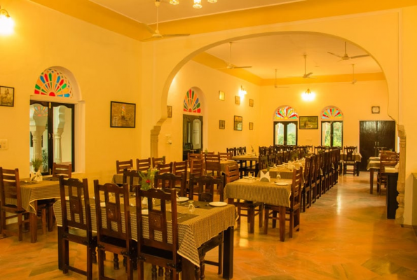 Restaurant at Ranthambhore Heritage Haveli