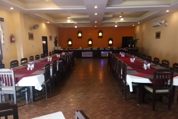 Restaurant at Om Rudrapriya Holiday Resort