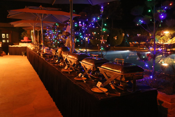 Poolside Area at Aravali Resort