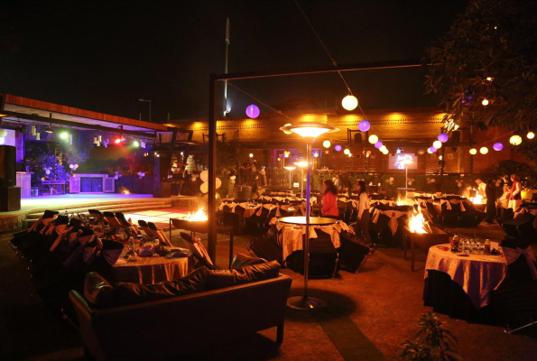 Poolside Area at Aravali Resort