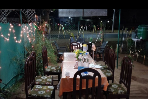 Outdoor  Restaurant at Manisha Restaurant