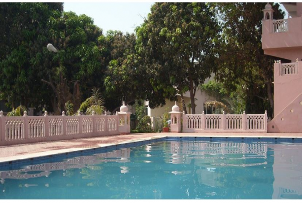 Pool Lawn at Raj Palace Resort
