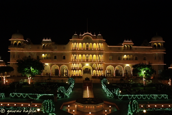 Courtyard at Nahargarh Resort