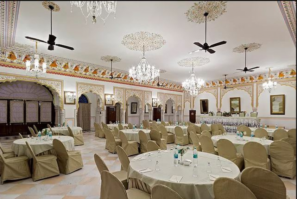 Courtyard at Nahargarh Resort