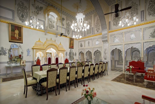 Courtyard at Nahargarh Resort