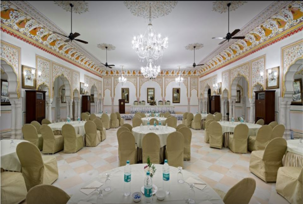 Banquet Hall at Nahargarh Resort