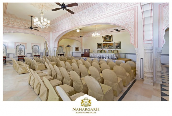 Banquet Hall at Nahargarh Resort